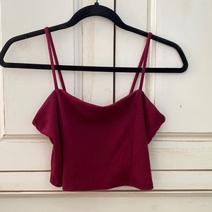 Cropped tank top